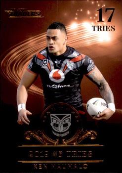 2020 NRL Traders - League Leaders Bronze #LLB 9 Ken Maumalo Front